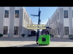 มูลติทิศทางไฟฟ้า Reach Forklift เดิน Pallet Stacker 2500KG